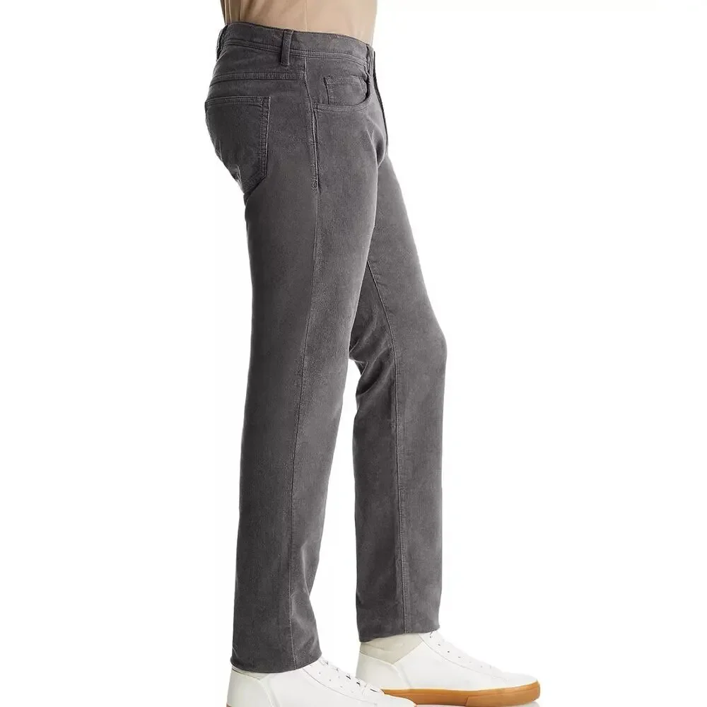 NWT The Men's Store Bloomingdale’s Slim Corduroy Jeans, Gray, Men’s 38W x 34L